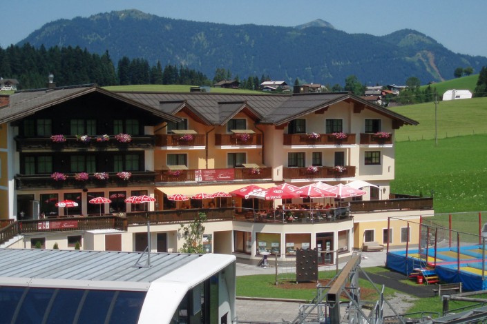 Hotel Traunstein in Abtenau - Panoramaterrasse